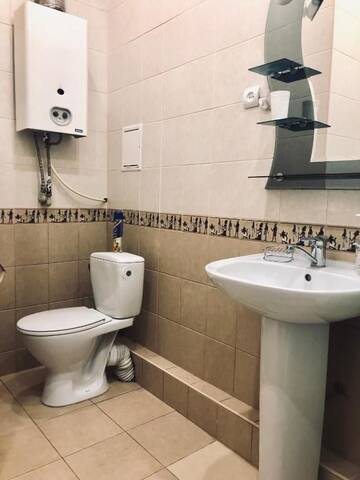 Фото номера Апартаменты Апартаменты Посуточно 1 комн. евроквартира в самом центре Луганса г. Луганск 23