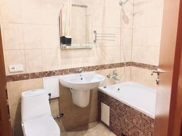 Фото номера Апартаменты-студио Апартаменты 1 bedroom studio in the Luhansk city centre г. Луганск 8