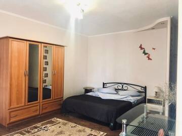 Фото номера Апартаменты-студио Апартаменты 1 bedroom studio in the Luhansk city centre г. Луганск 13
