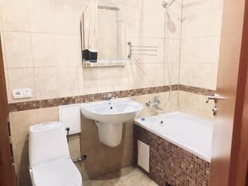 Фото номера Апартаменты-студио Апартаменты 1 bedroom studio in the Luhansk city centre г. Луганск 7